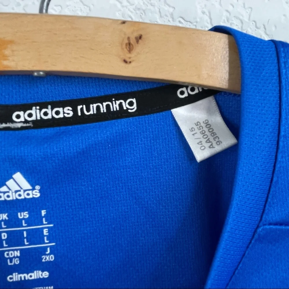 Adidas Long Sleeve Responsive 3 Stripe Training Shirt - Picture 10 of 10